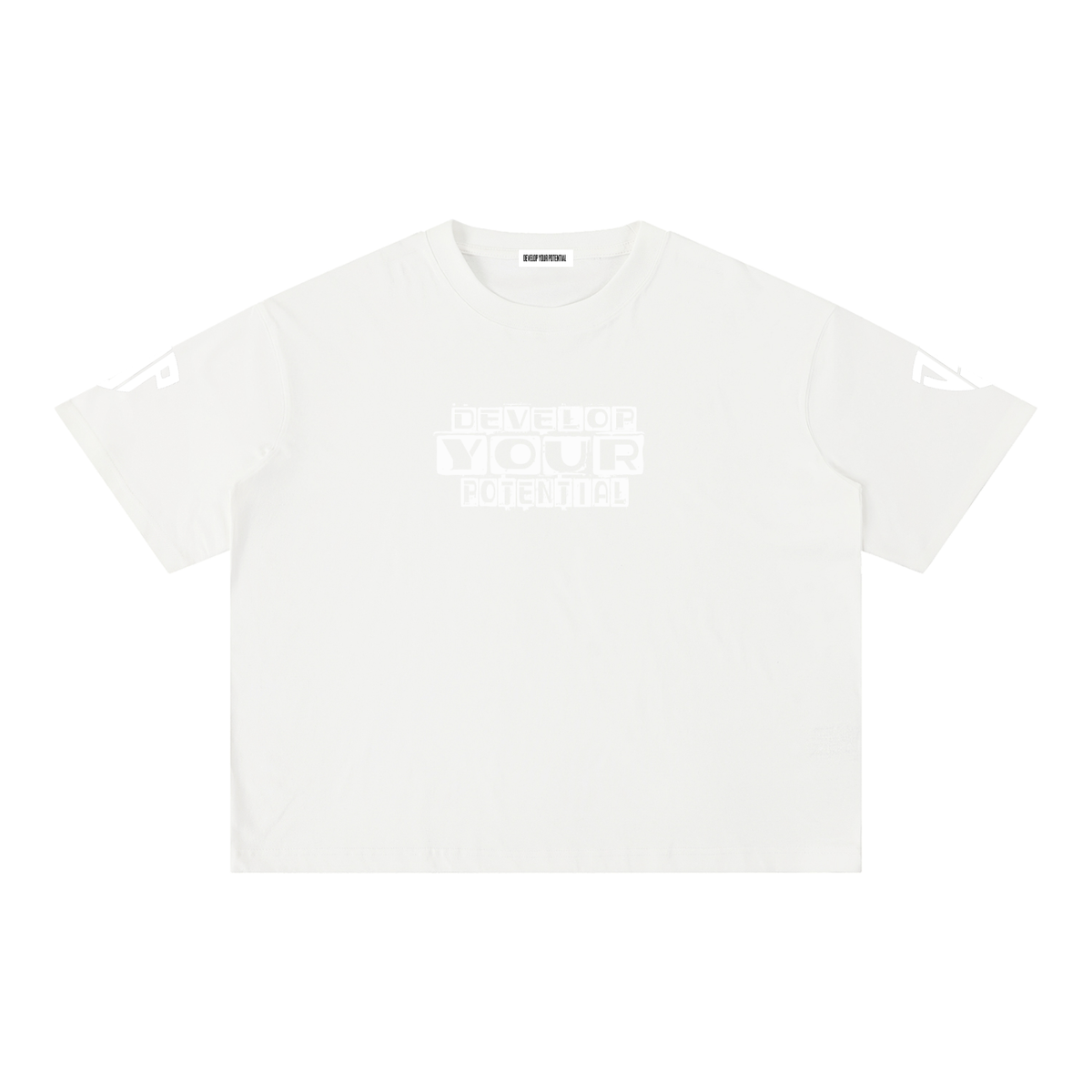 Mineral Wash Boxy Cotton T-Shirt