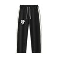 Contrast Side-Stripe Straight-Leg  Pants