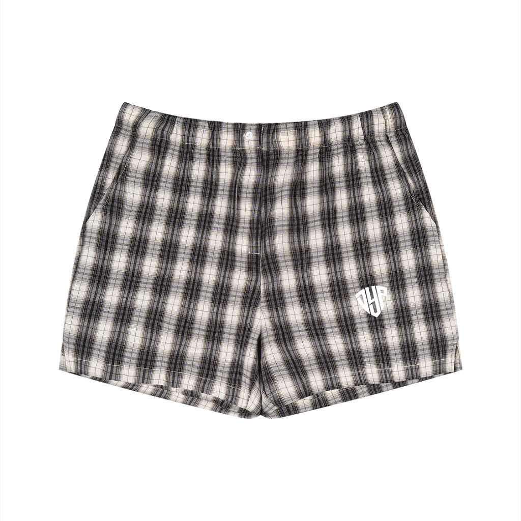 Unisex Plaid Shorts