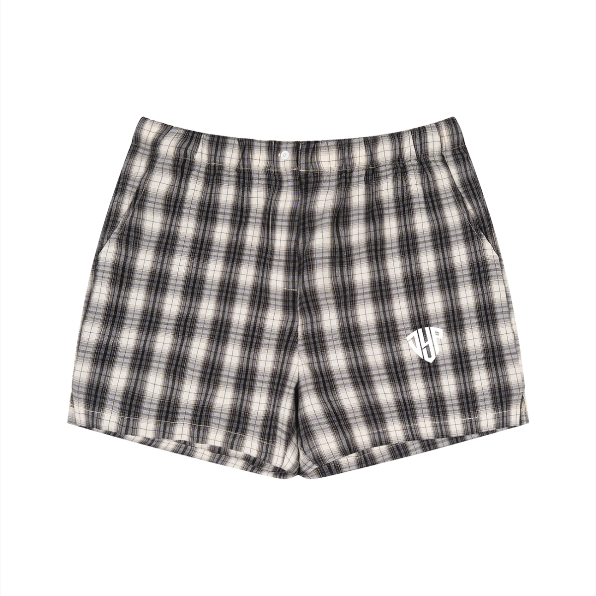 Unisex Plaid Shorts