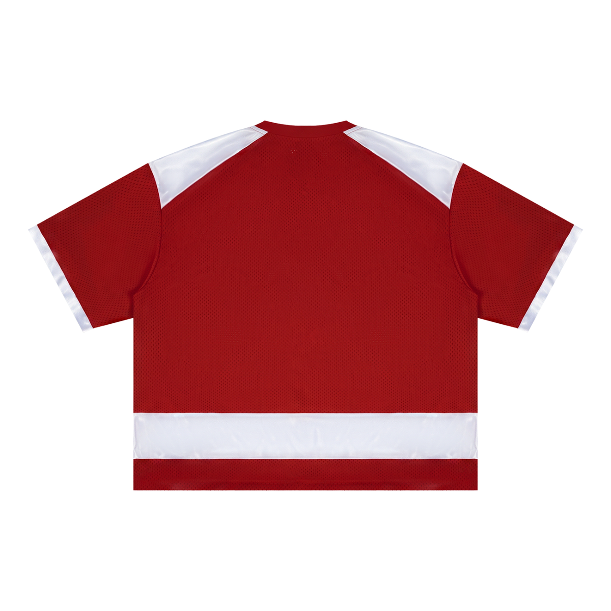 Unisex Raglan Sleeve Mesh Boxy T-Shirt