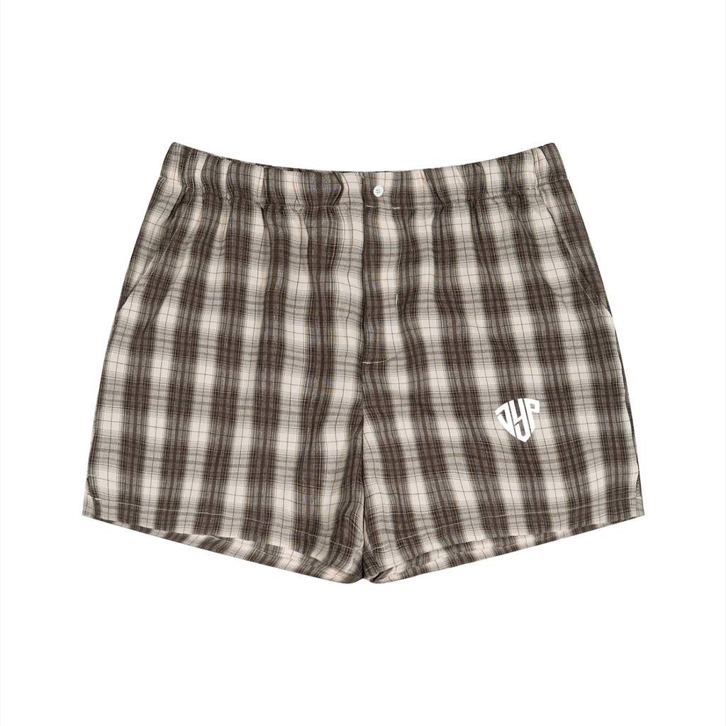 Unisex Plaid Shorts