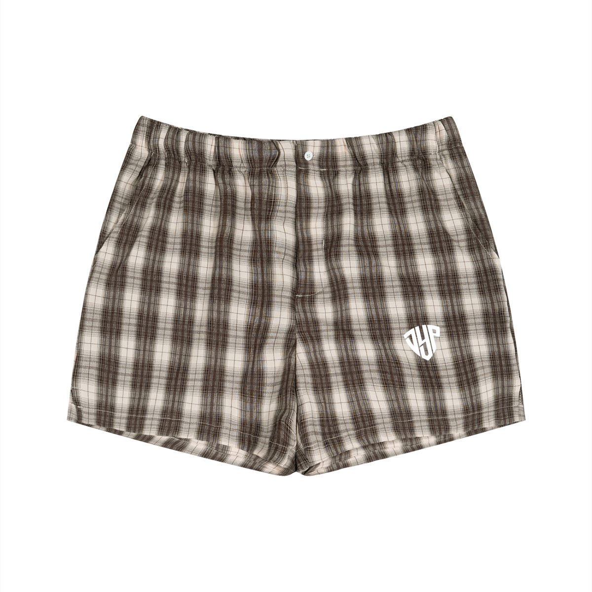 Unisex Plaid Shorts