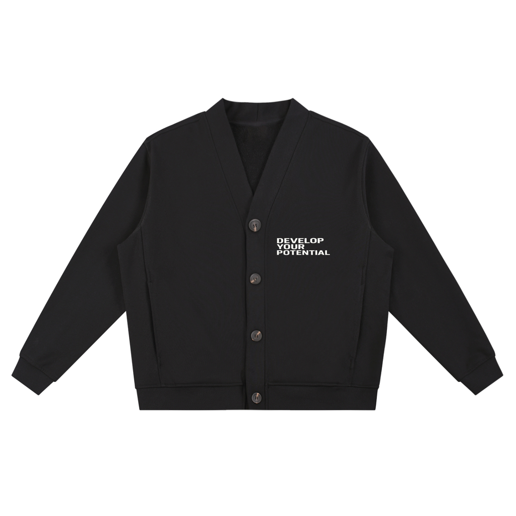 Essential Heavyweight Sweat Cardigan