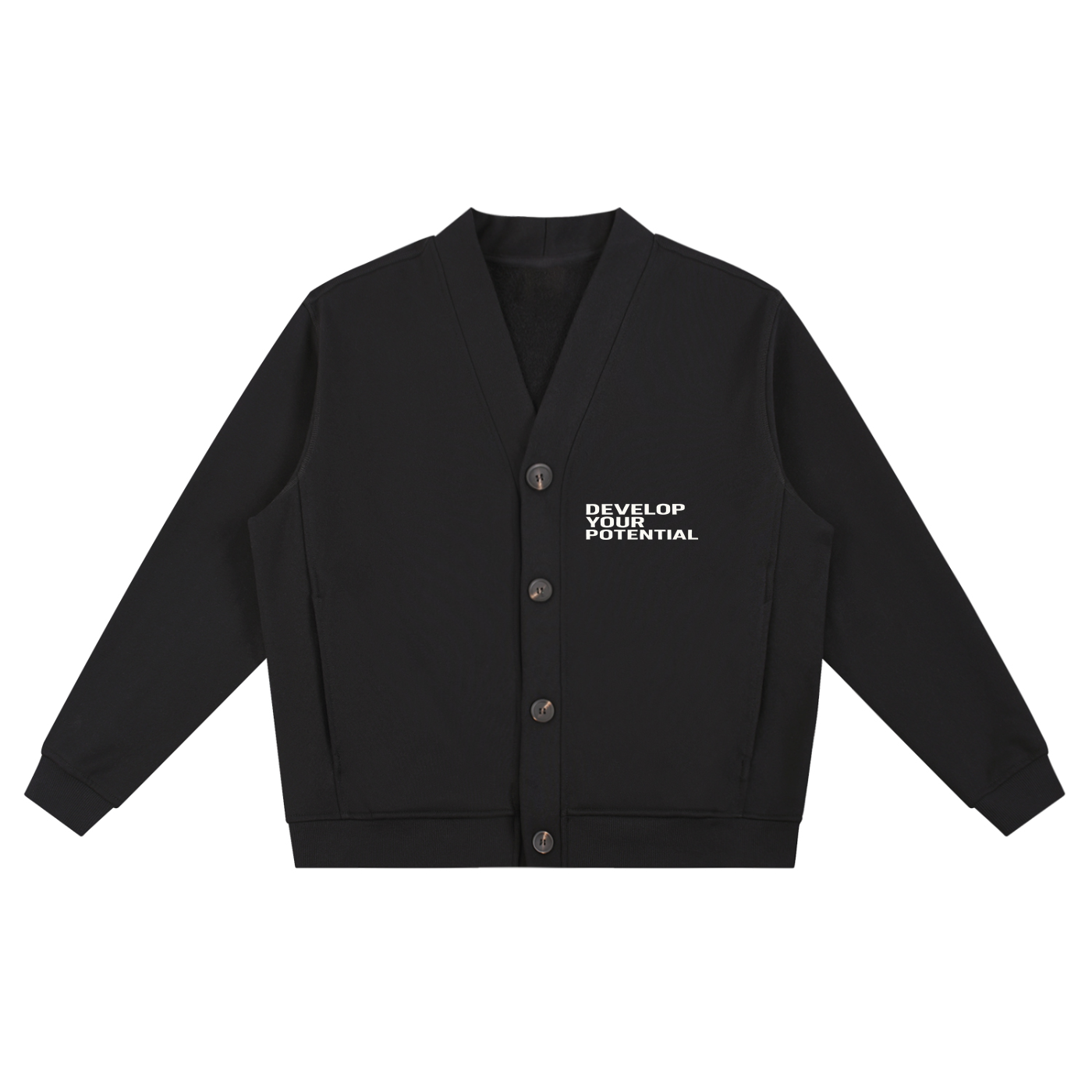 Essential Heavyweight Sweat Cardigan
