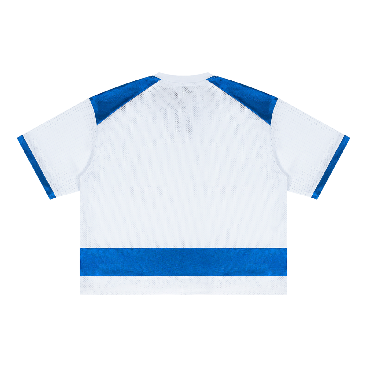 Unisex Raglan Sleeve Mesh Boxy T-Shirt