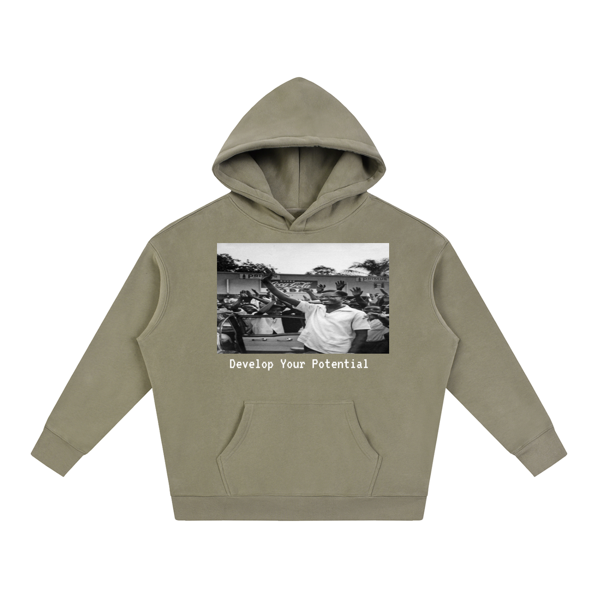 Oversize Fleeced Hoodie
