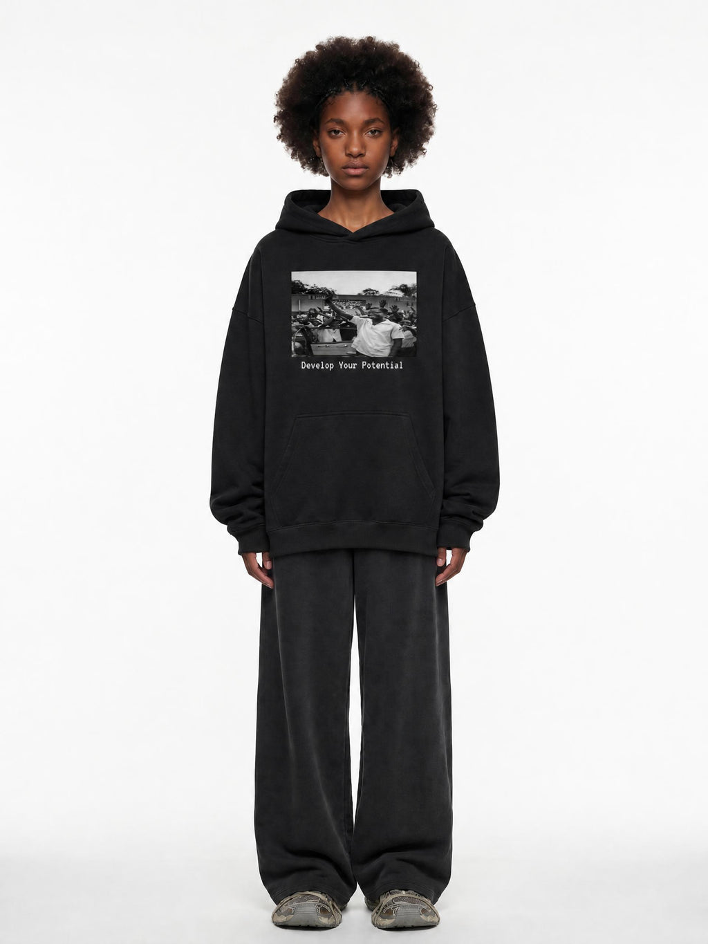 Oversize Fleeced Hoodie