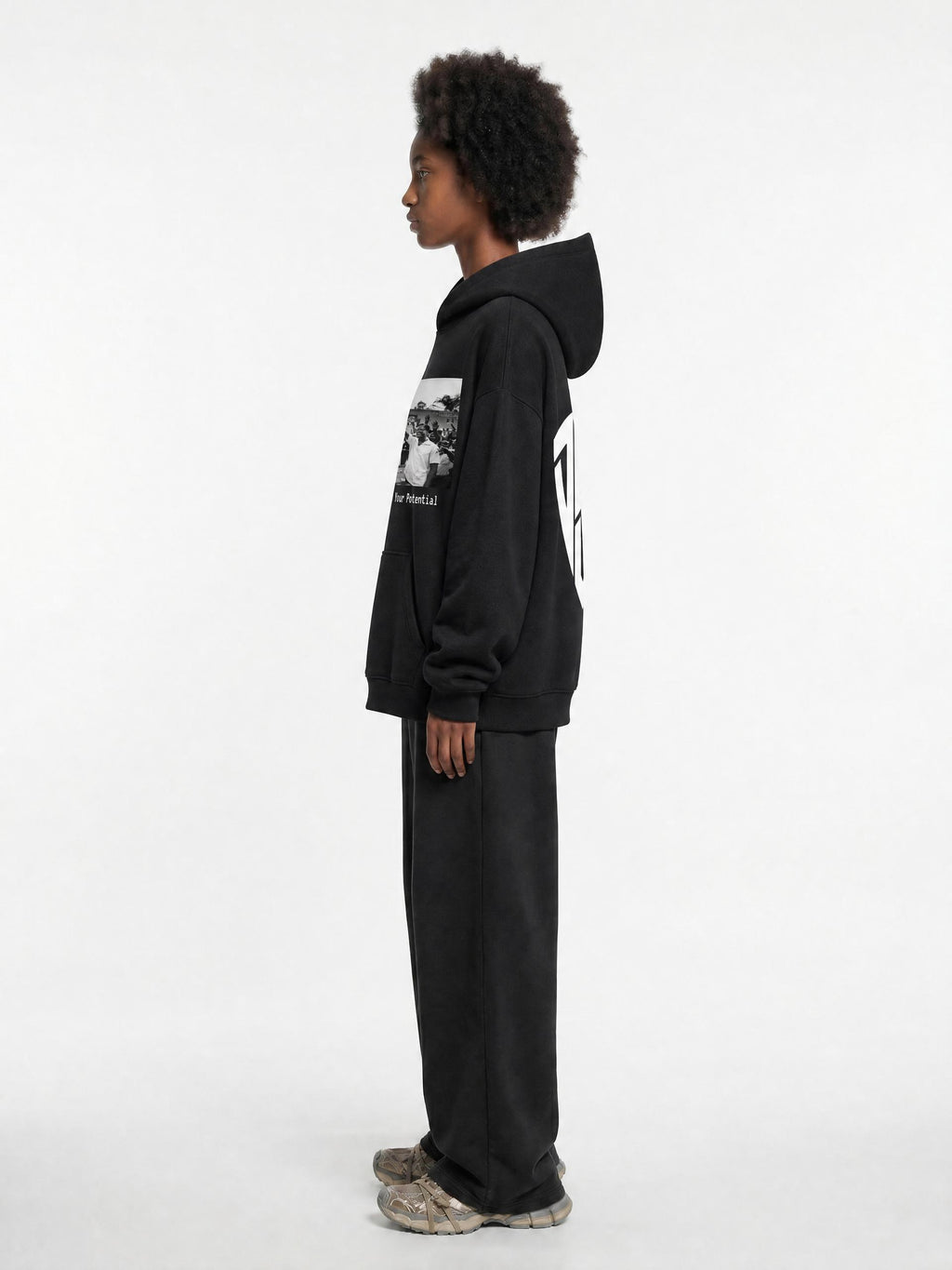 Oversize Fleeced Hoodie