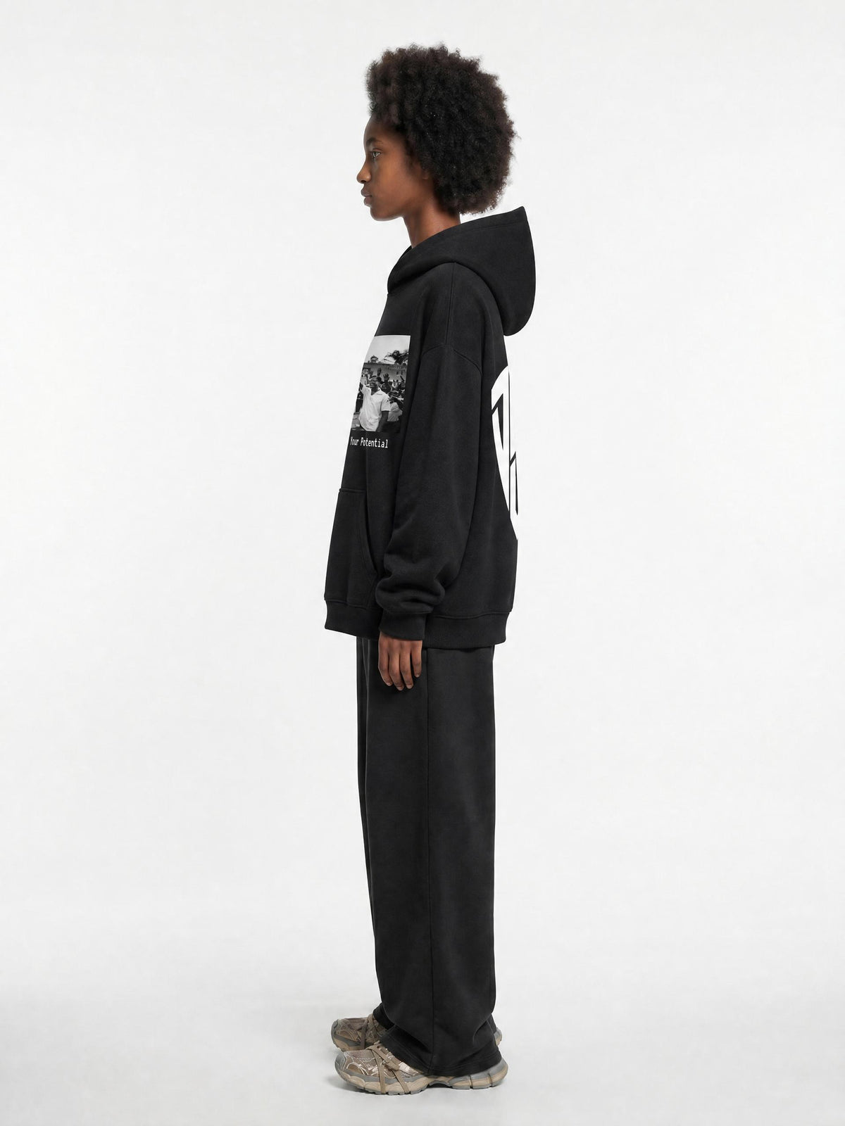 Oversize Fleeced Hoodie