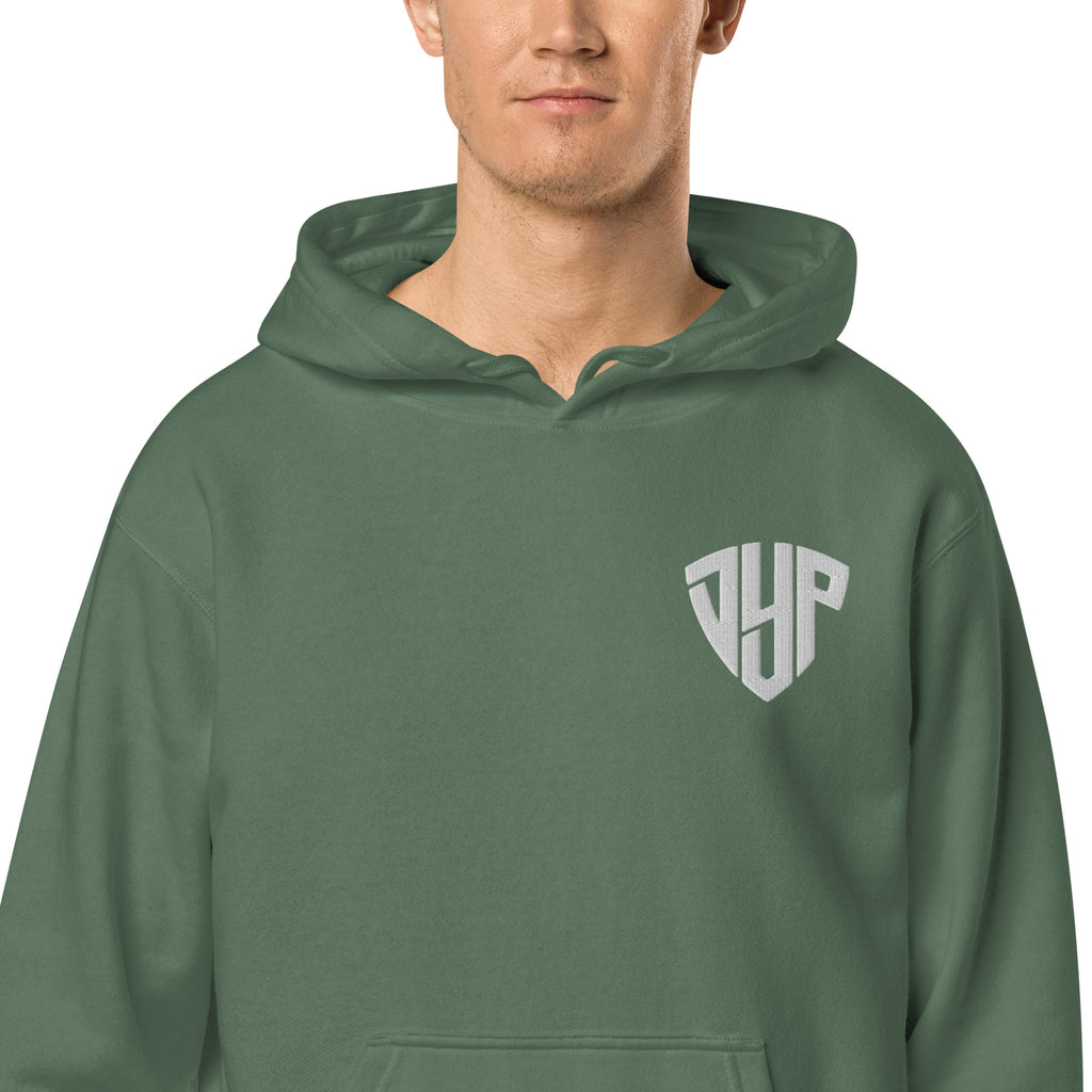 Unisex pigment-dyed hoodie