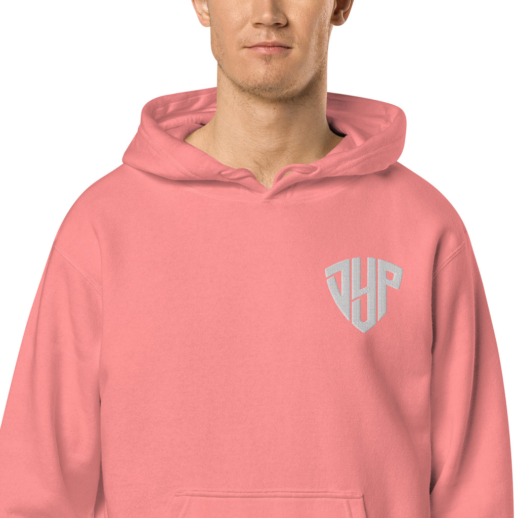 Unisex pigment-dyed hoodie